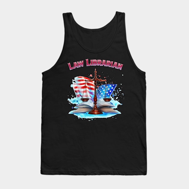 law librarian Tank Top by AssoDesign